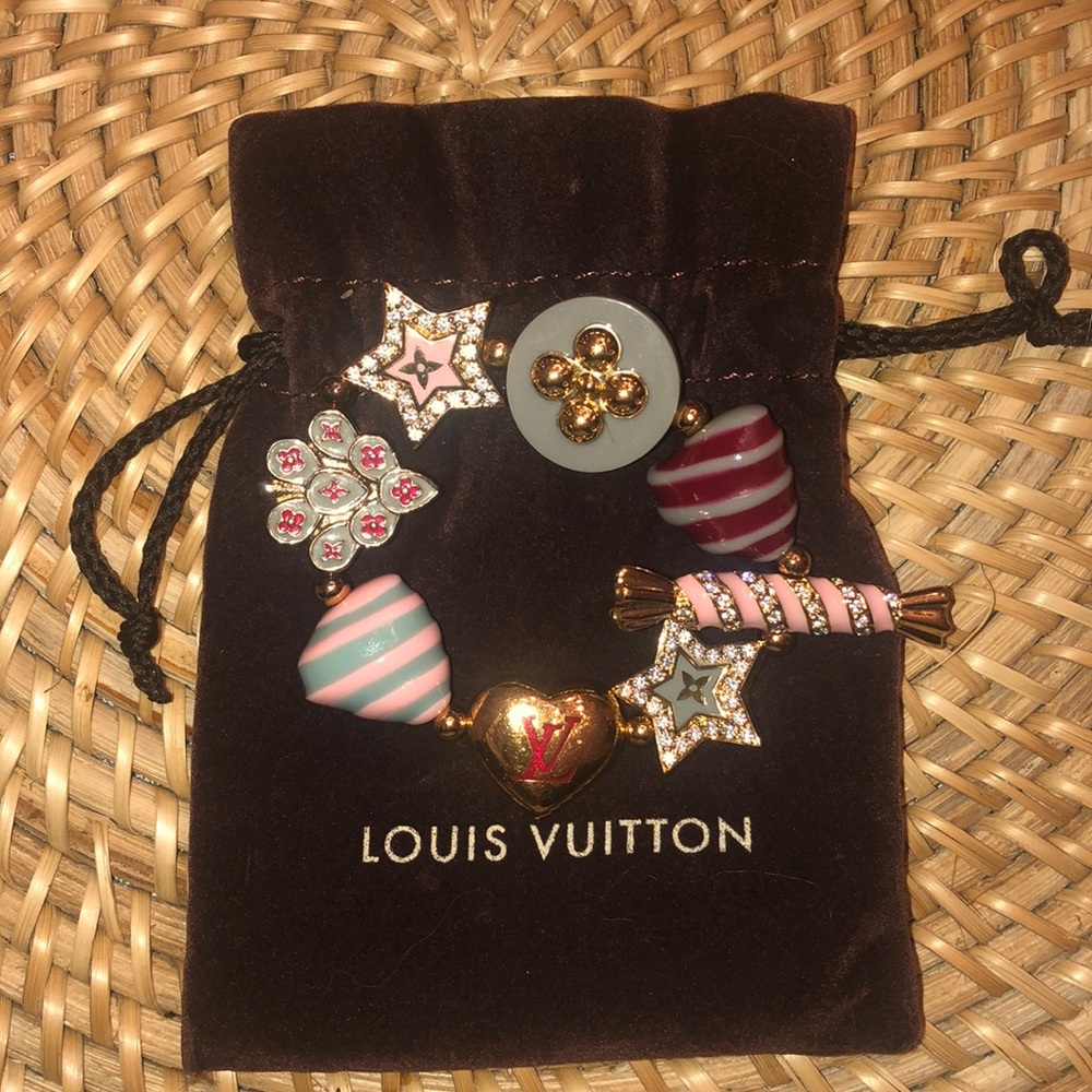 Louis Vuitton Swarovski Charm bracelet (vintage)